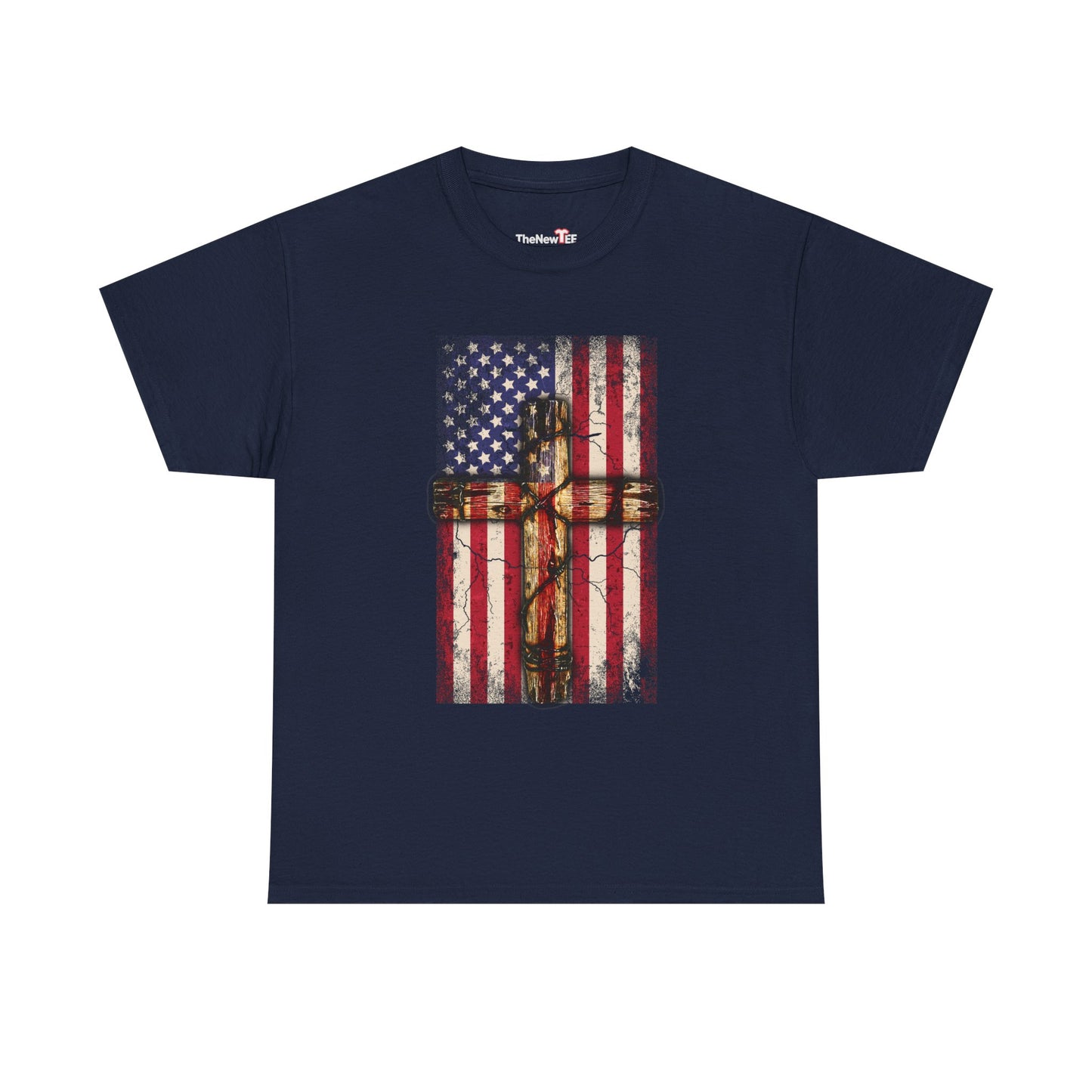 Christian Gift For Men Women Proud American Flag Patriotic - Unisex T-Shirt