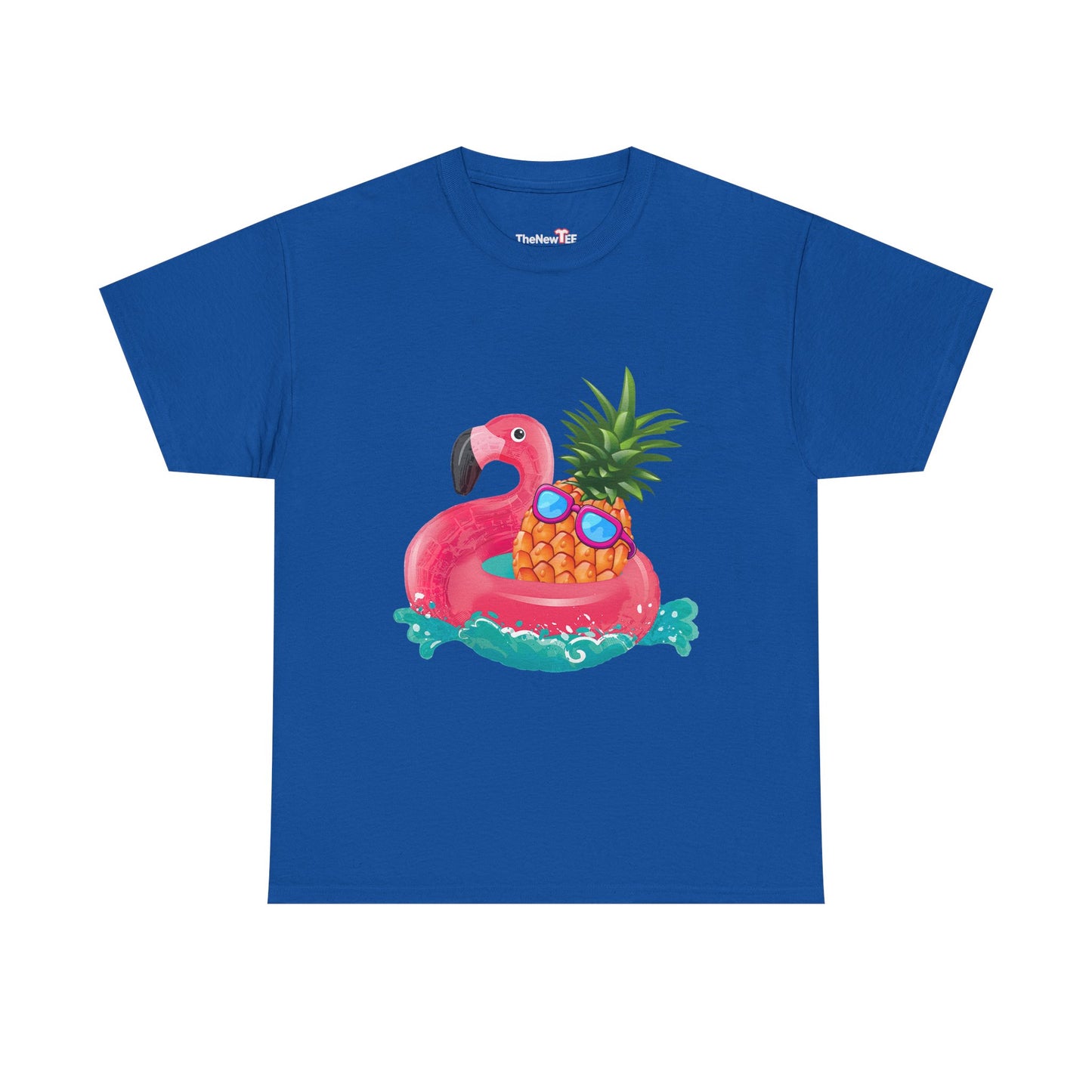 Funny Flamingo Pineapple Pun Lover Gift Pine Mingo - Unisex T-Shirt