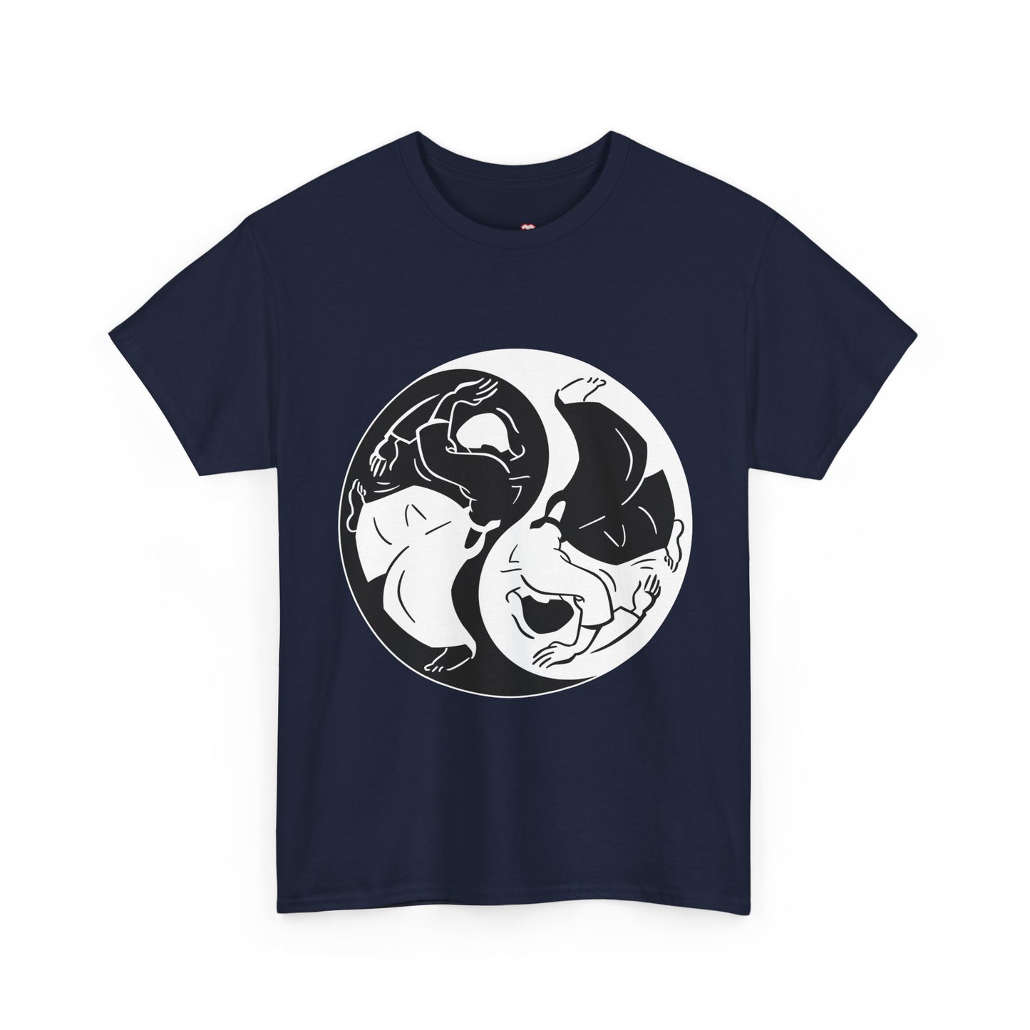 Whirling Dervish Yin Yang Balance Harmony Unisex Graphic T-Shirt
