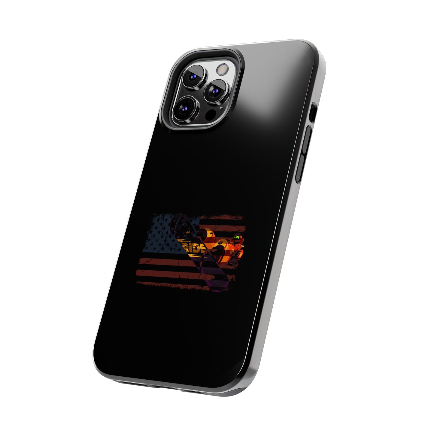 American Flag Camouflage Snowboarding Snowboarder Snowboard Tough Phone Case
