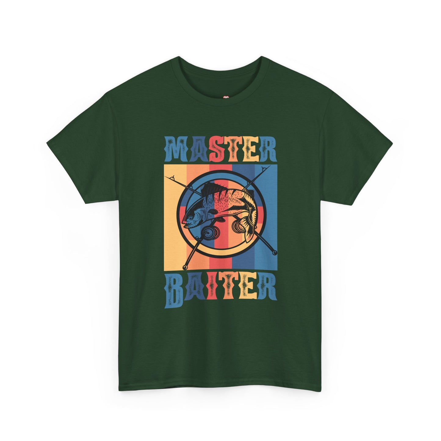 Master Baiter Vintage Bass Fishing Funny Camping - Unisex T-Shirt