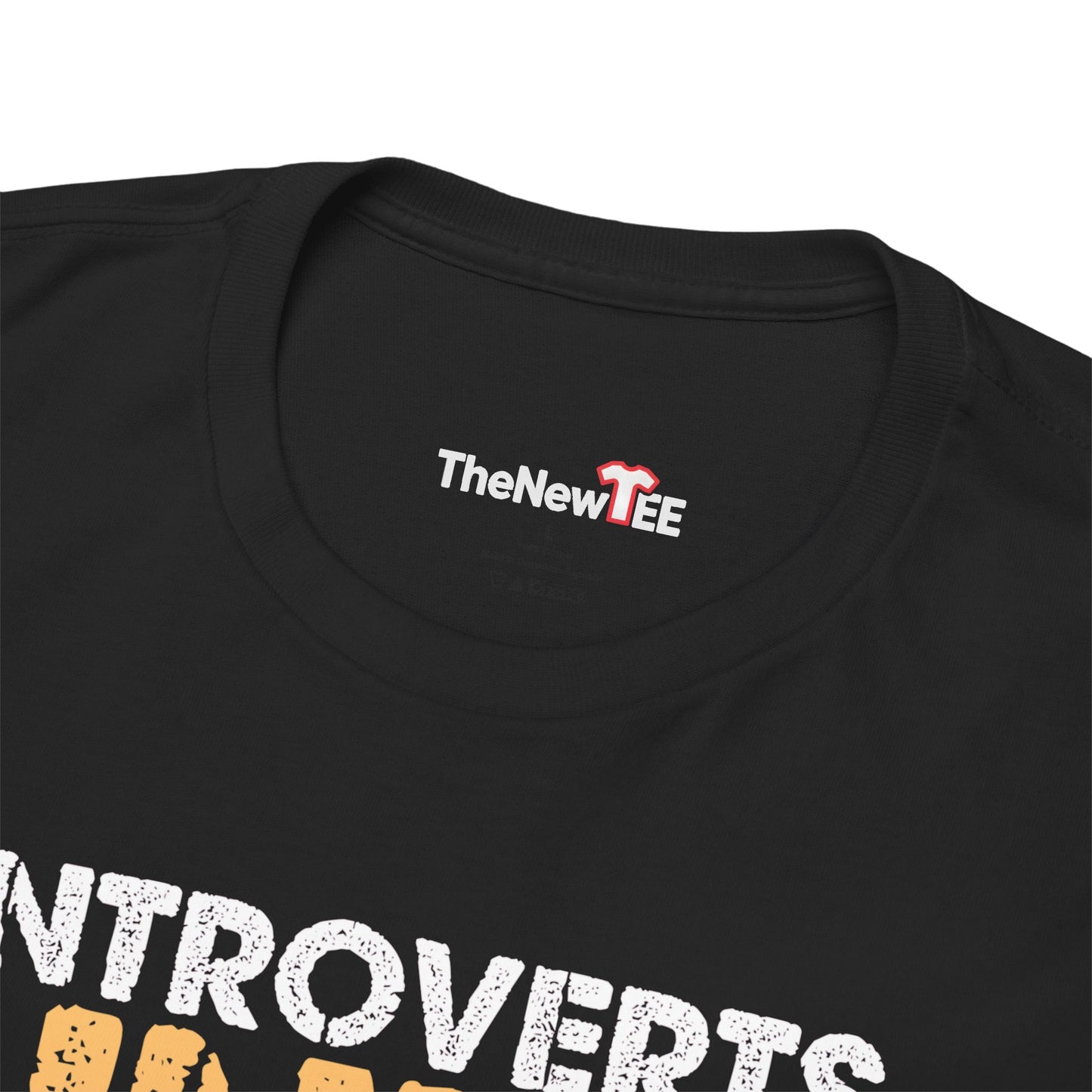 Introverts Unite Separately Funny Propaganda Fist T-Shirt