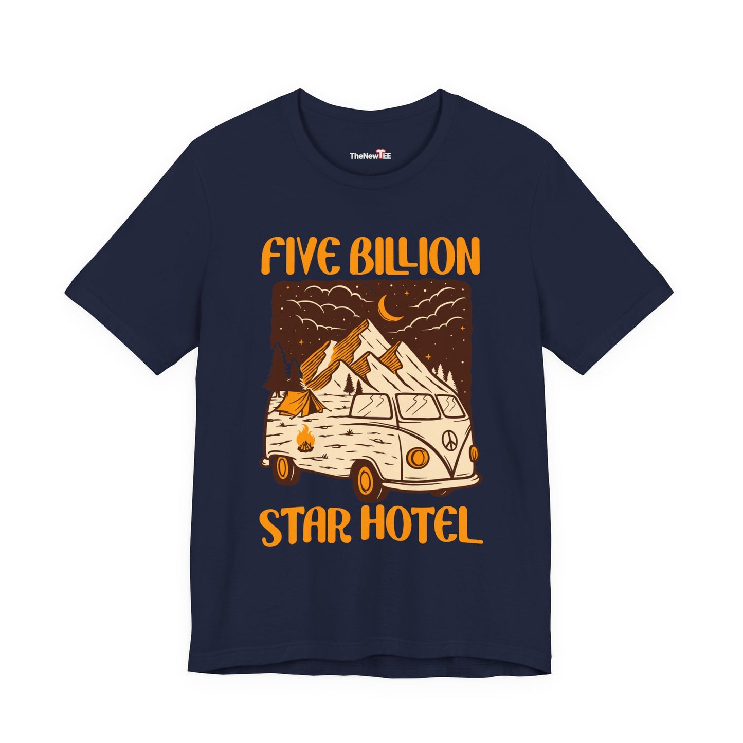 Five Billion Star Hotel Camping T-Shirt