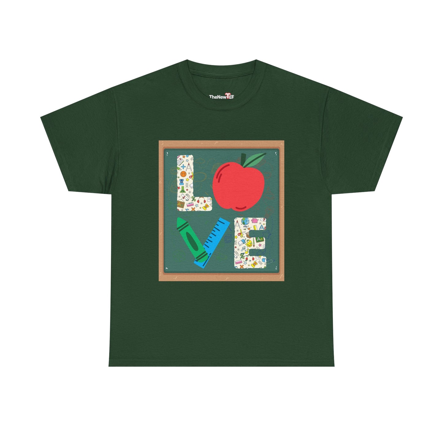 Cute Love Teaching Back To School I Love Teacher Life - Unisex T-Shirt
