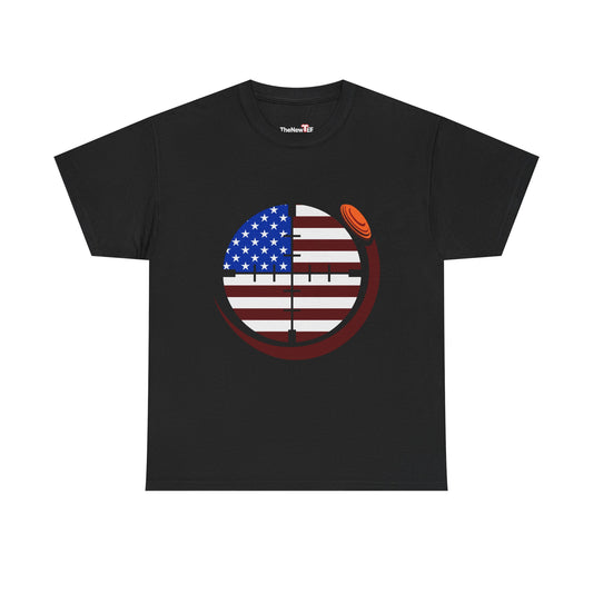 Retro Patriotic Skeet Trap Sporting Clays Shooting Sports - Unisex T-Shirt