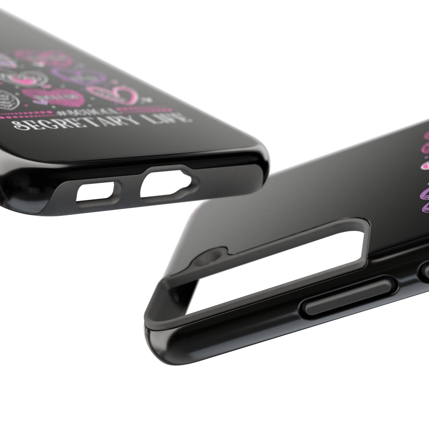 School Secretary Hearts Valentine Valentines Day - Tough Phone Case