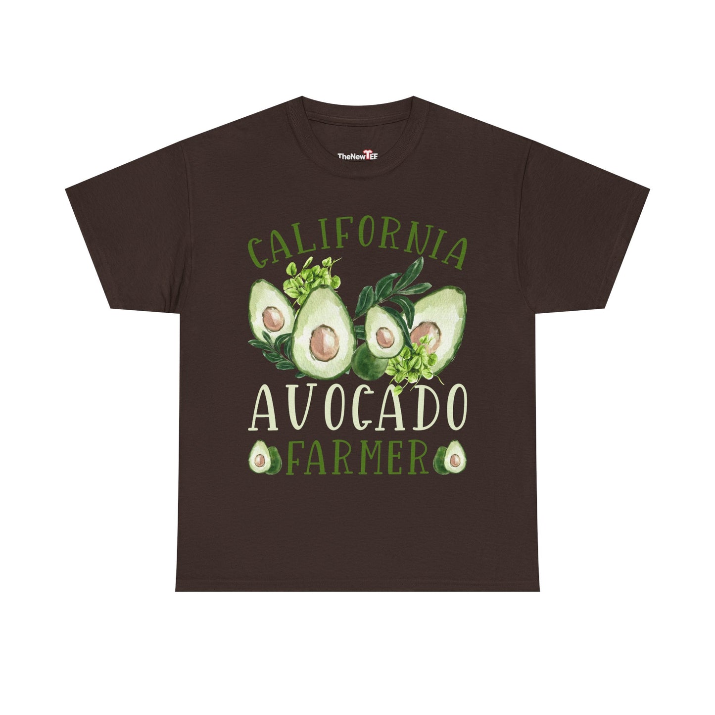 Vegan Food And Avocado Lover Or Guacamole Or Avocado Farmer - Unisex Graphic T-Shirt