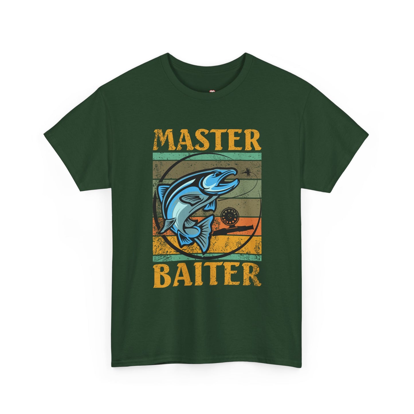 Master Baiter Vintage Bass Fishing Funny Camping - Unisex T-Shirt