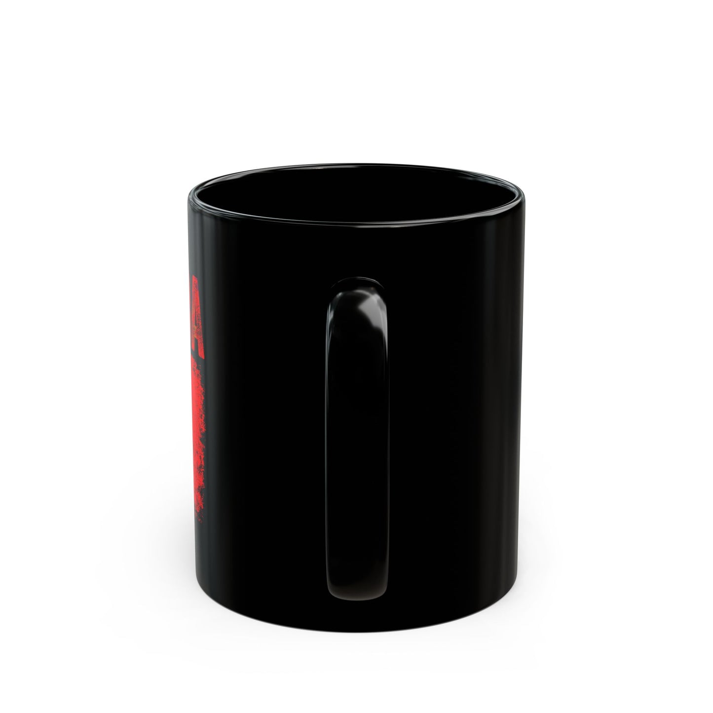 Canada Flag Vintage Distressed Canada - Black Mug