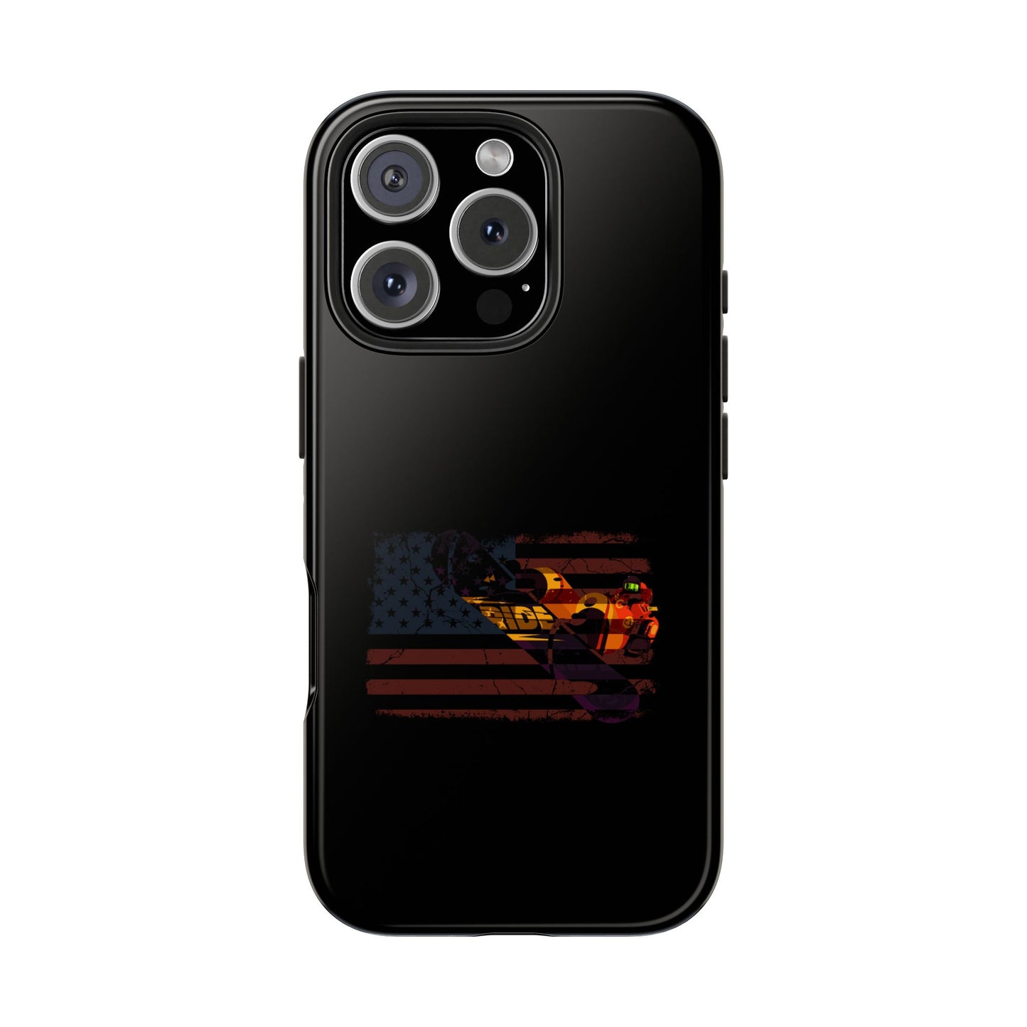 American Flag Camouflage Snowboarding Snowboarder Snowboard Tough Phone Case