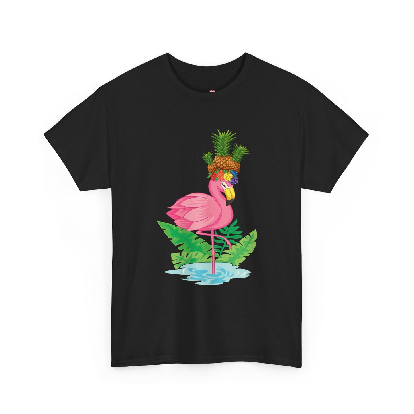 Funny Flamingo Pineapple Pun Lover Gift Pine Mingo - Unisex T-Shirt