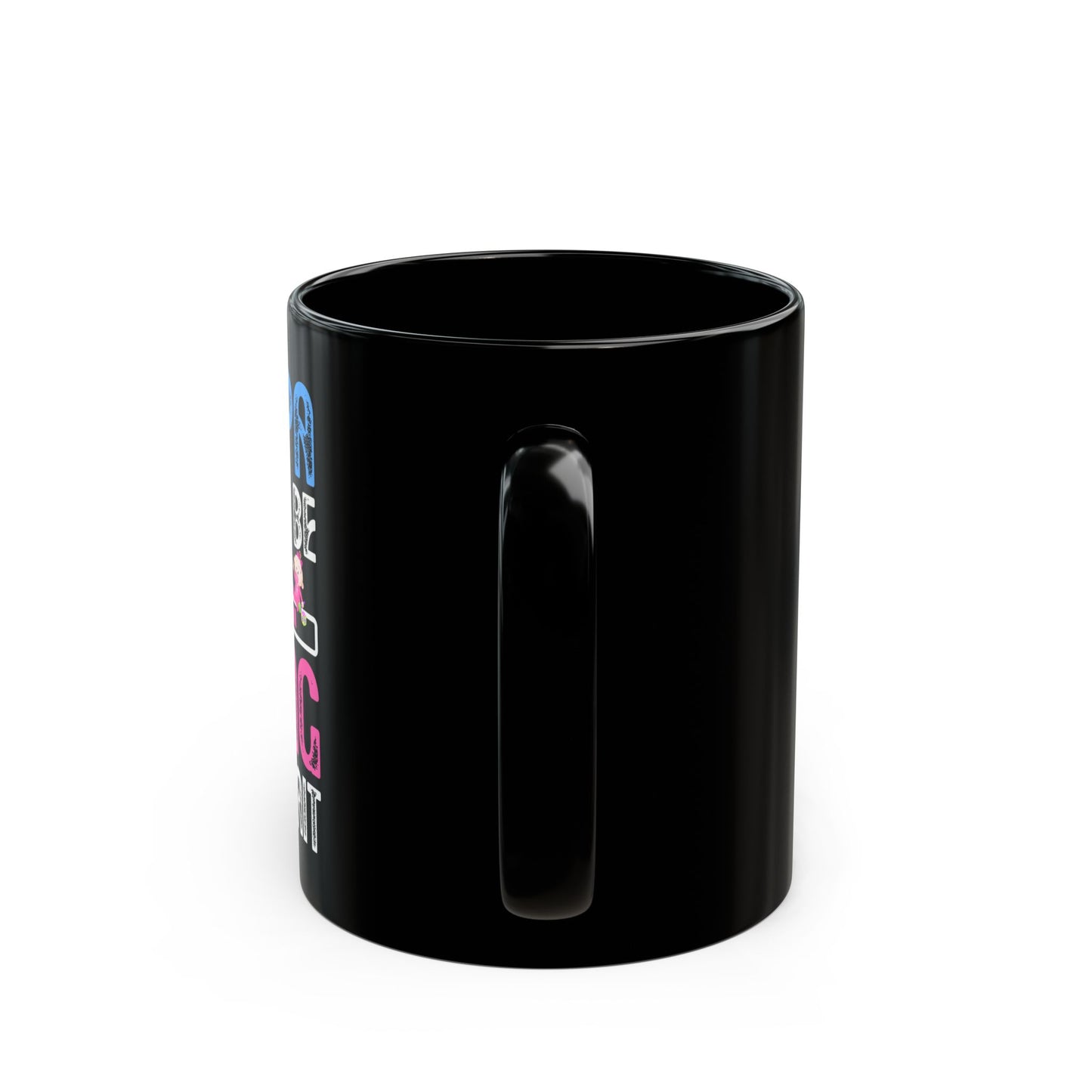 Grandpa To Be Loading Please Wait - Black Mug