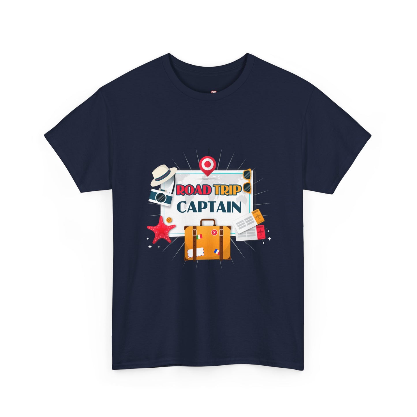 Road Trip Captain Design Outdoor Rv Camping Group Gift - Unisex T-Shirt