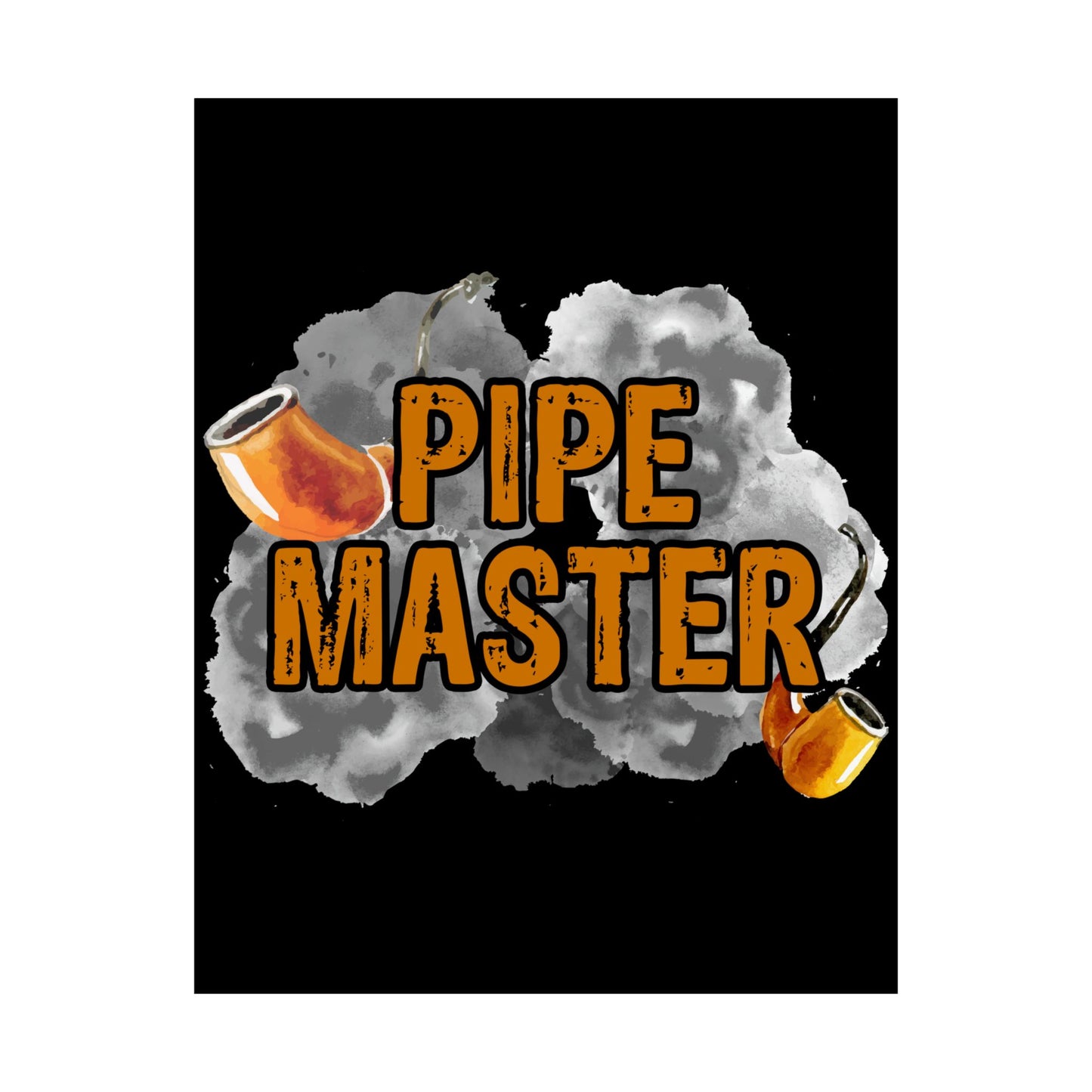 Pipe Smoking - Wall Art