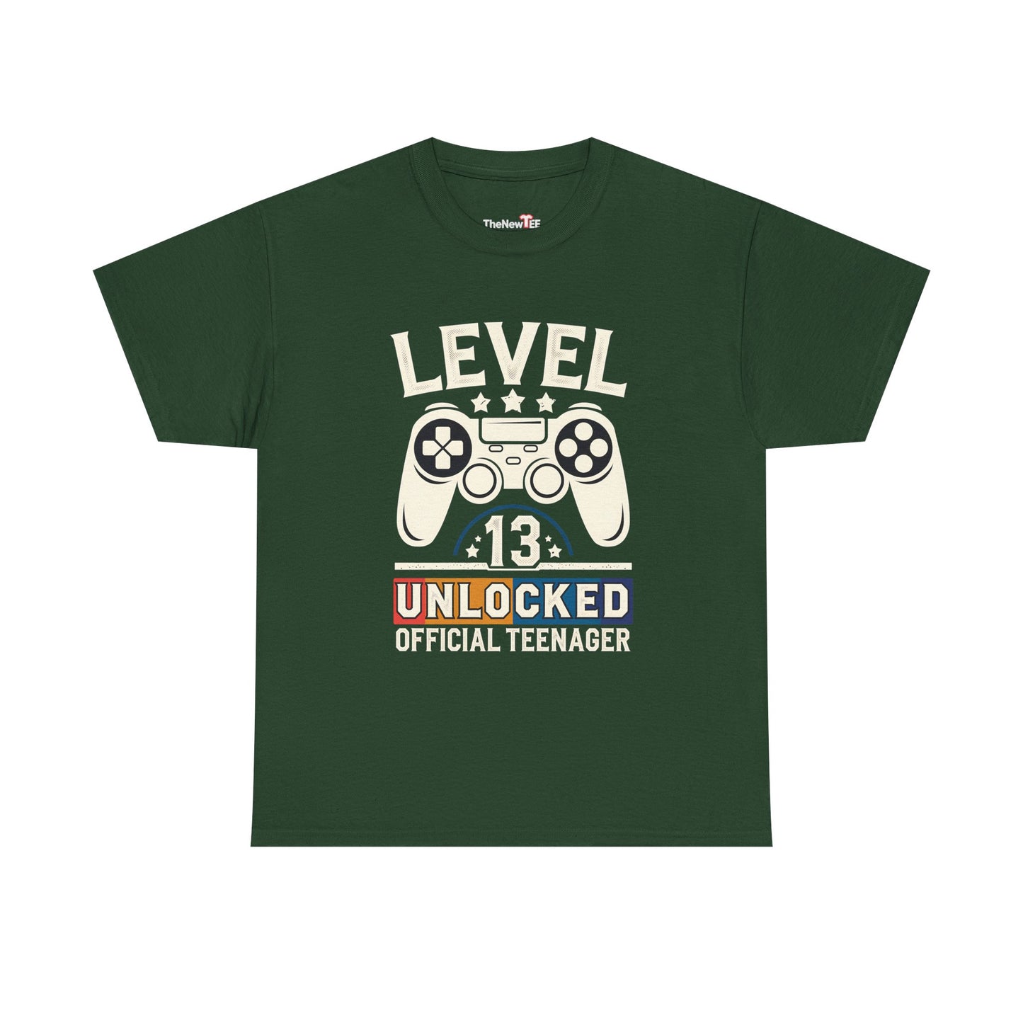 Level Unlocked Controller Tee — Gamer Birthday Shirt