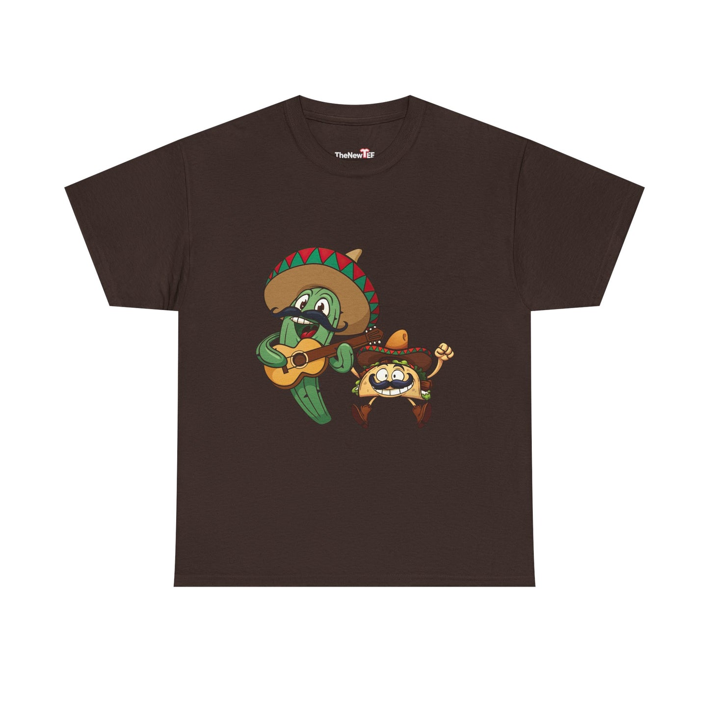 Guitar Mexico Fiesta Cactus Guitarist Sombrero Cinco De Mayo - Unisex T-Shirt