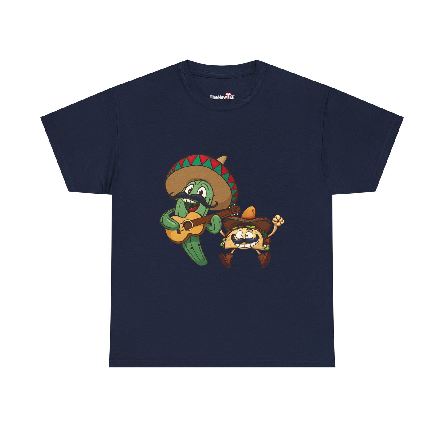 Guitar Mexico Fiesta Cactus Guitarist Sombrero Cinco De Mayo - Unisex T-Shirt