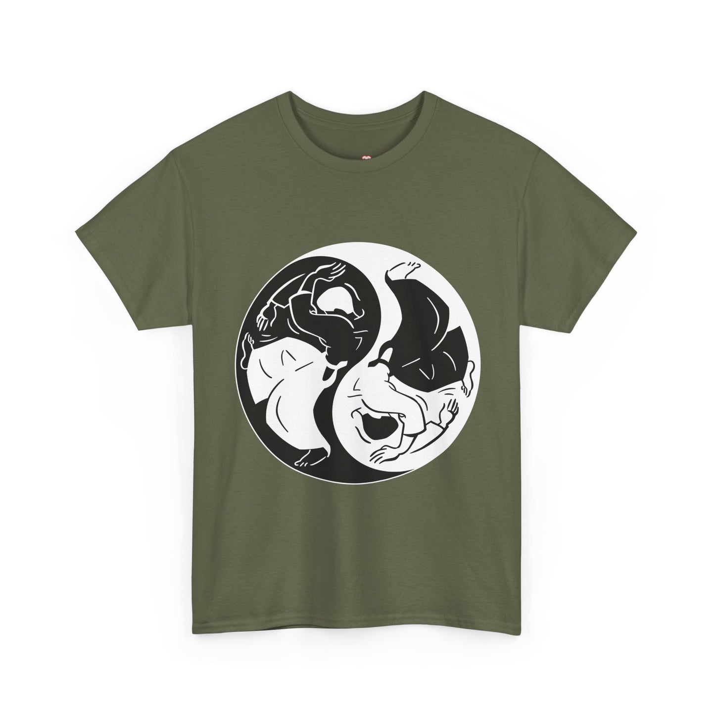 Whirling Dervish Yin Yang Balance Harmony Unisex Graphic T-Shirt