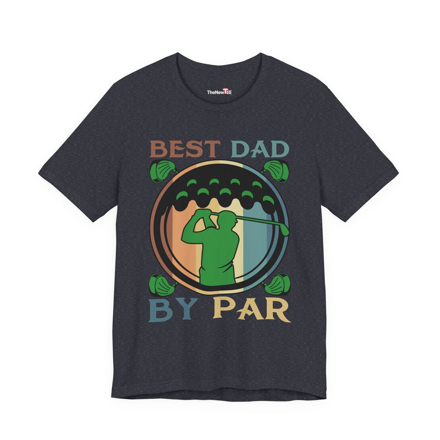 BEST DAD BY PAR Golf Dad Funny TShirt